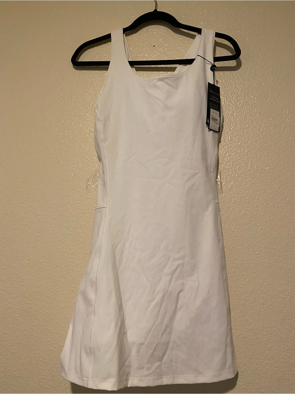 Greyson Venus Rally White Tank Mini Dress Size L - Picture 5 of 12